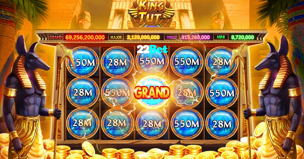 22Bet casino presented on mobile device in Pakistan with slots and live games